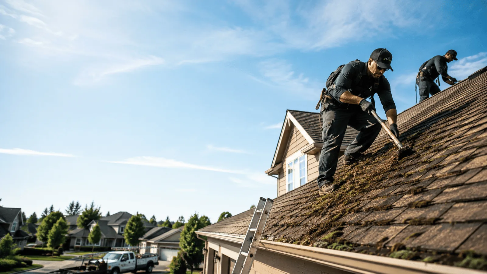 Roof Moss Removal in Bangor, ME near me